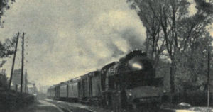 1936 : le train rapide 23 dans la banlieue de Marseille
