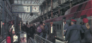 Une rame PBKA en gare de Cologne