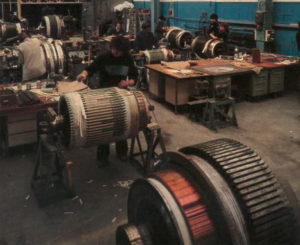 Le chantier de bobinage, Atelier de la Folie, Nanterre