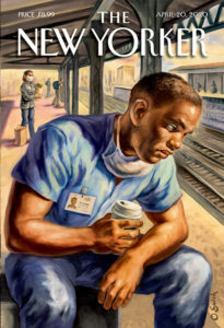 Couverture « After the shift » de The New Yorker © DR